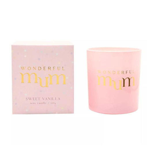 Picture of CONFETTI CANDLE MUM 120G